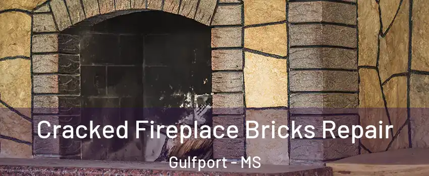  Cracked Fireplace Bricks Repair Gulfport - MS