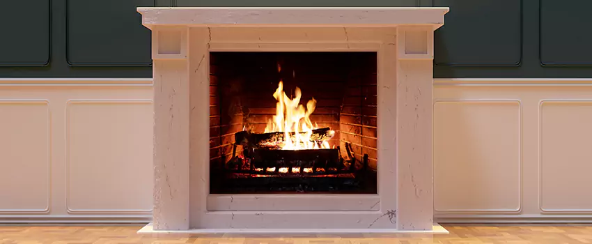 Decorative Electric Fireplace Installation in Gulfport, Mississippi