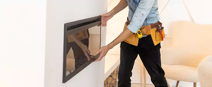 Metal Fireplace Installation in Gulfport, Mississippi