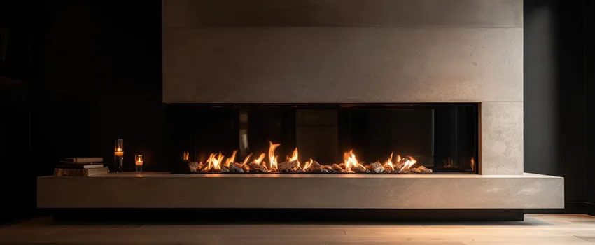 Gas Fireplace Ember Bed Design Services in Gulfport, Mississippi