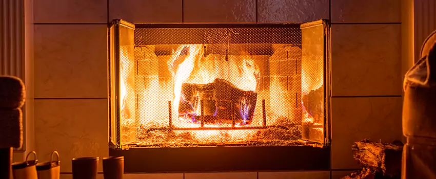 Mendota Hearth Landscape Fireplace Installation in Gulfport, Mississippi