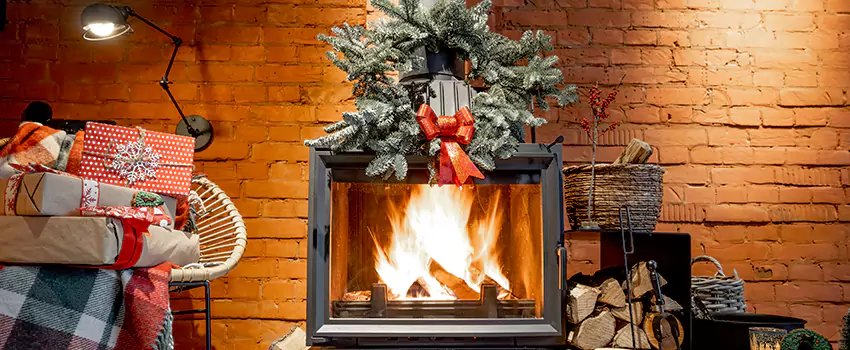 Travis Industries Linear Gas Fireplace Installation in Gulfport, Mississippi