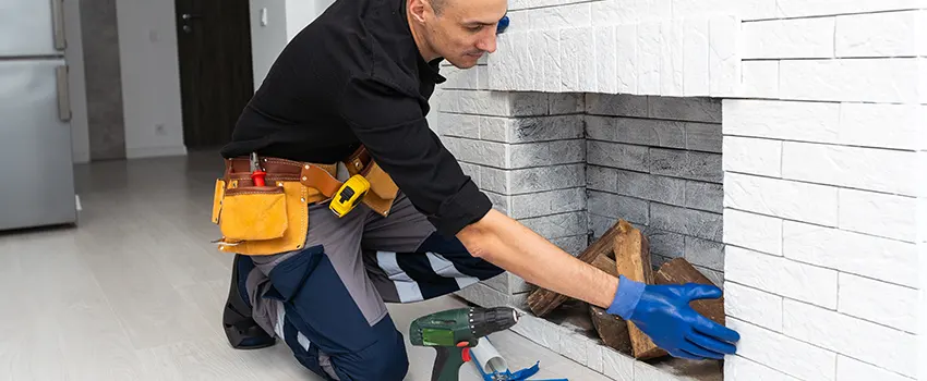 Fireplace Damaged Damper Frame Repair Services in Gulfport, Mississippi