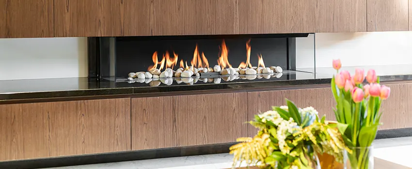 Double-height Fireplace Design Refurbishment in Gulfport, Mississippi