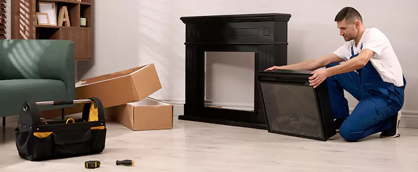 Old Rusted Metal Fireplace Repair And Replacement in Gulfport, MS